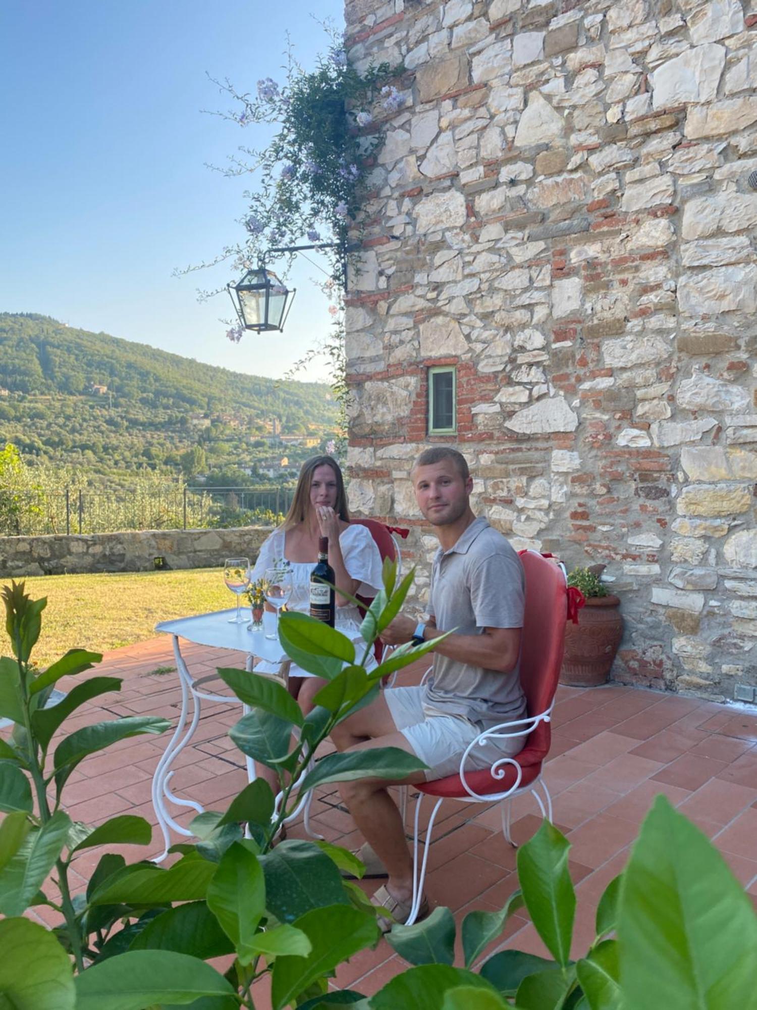 Florence Villa Violetta بانيو أَ ريبولِ المظهر الخارجي الصورة